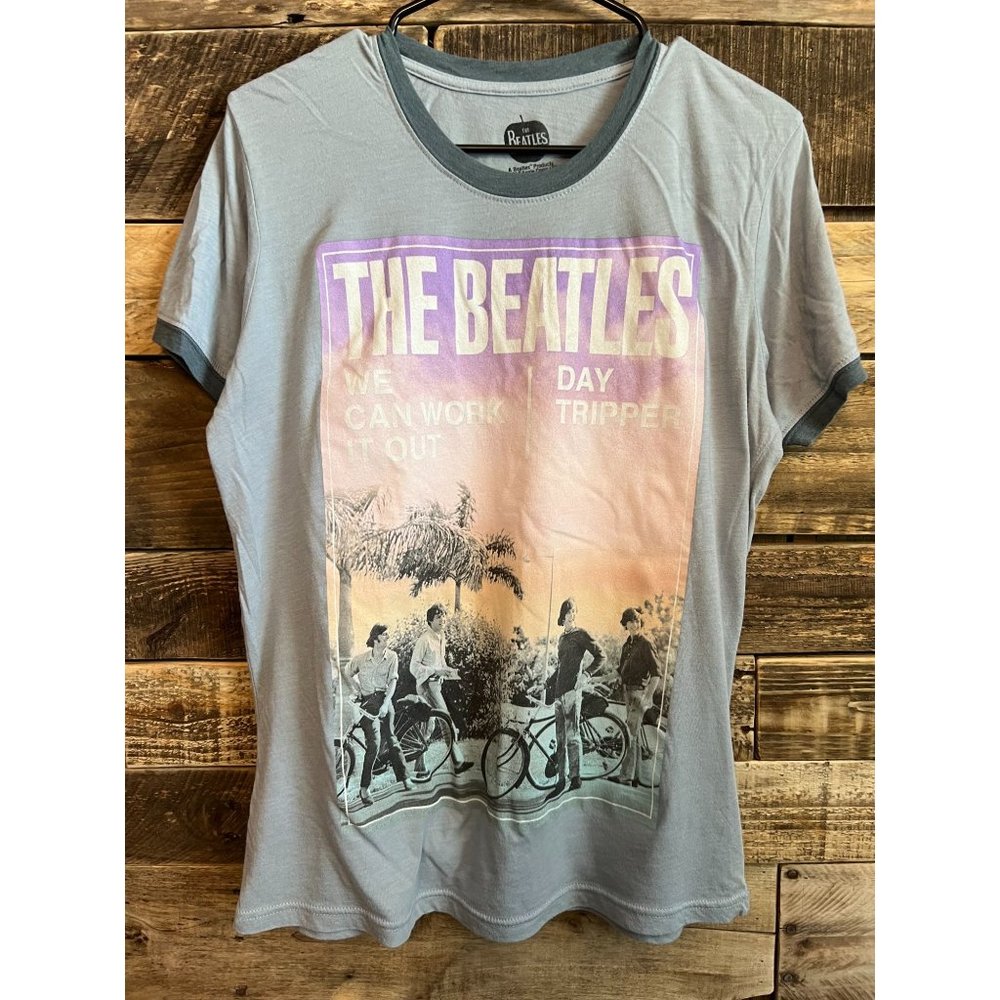 Unisex Beatles Band Tee